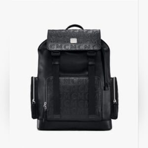 Authentic MCM Brandenburg Backpack MCM Monogram- Leather Medium